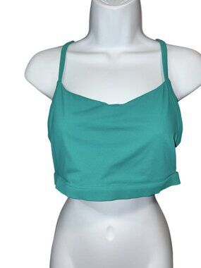 Sz.M/L*Green Sports Bra--Racerback